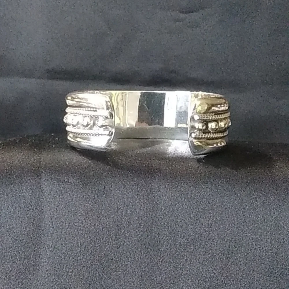 Beautiful sterling cuff bracelet! 44g of sterling silver! - Picture 2 of 5